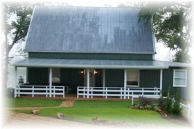 Piney Creek front porch